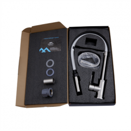 Смеситель FASHUN для кухни с гибким силиконовым изливом  и магнитным фиксатором (A54511-12)