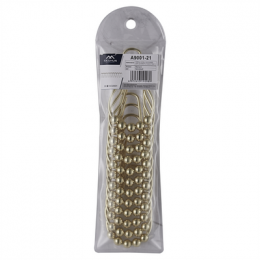 Кольца с роликами и замком FASHUN для навеса шторок в ванную комнату (A9001-21)