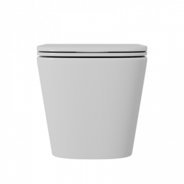 Унитаз D&K подвесной  безободковый (торнадо), сиденье микролифт Berlin (DT1436516)