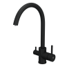 Смеситель для кухонной мойки с фильтром RUSH (SUS9035-37Black)