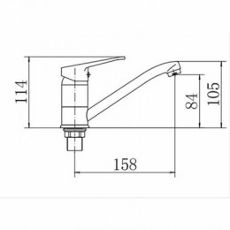 Смеситель для кухни FASHUN (A4513-2)