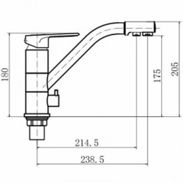 Смеситель для кухни FASHUN (A4304)