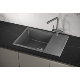 Кухонная мойка GRANULA ESTETICA (7003, ГРАФИТ)
