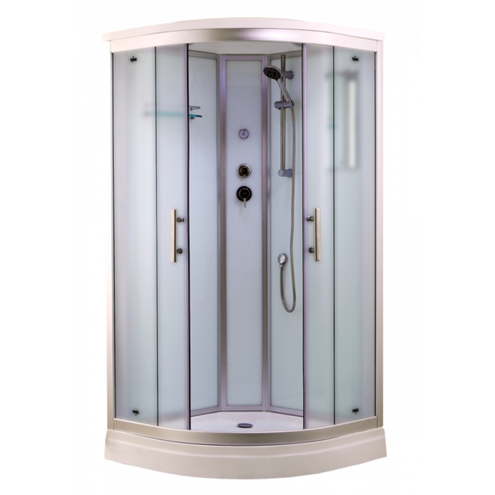 Душевая кабина Timo Standart Silver Fabric 90*90*220  (T-6609SF)