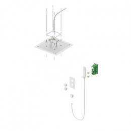 Душевая система встроенная с термостатом Timo Petruma белый матовый (SX-5029/16SM)