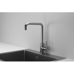 Смеситель для кухни GRANULA (7110, СТАЛЬ САТИН)