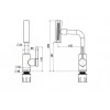 Смеситель для кухни с поворотной лейкой RUSH Tinos (TI3732-17Grey)