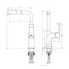 Смеситель для кухни Lemark Ursus (LM7205BL)