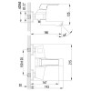 Смеситель для ванны Lemark Unit (LM4514C)