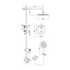 Душевая система Lemark Bronx встраиваемая (LM3729MW)