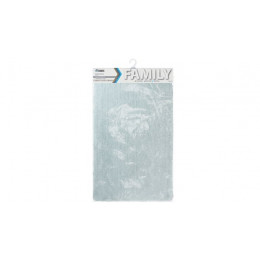 Коврик для ванной Fixsen Family, голубой, 1-ый (70х120 см), (FX-9003C)