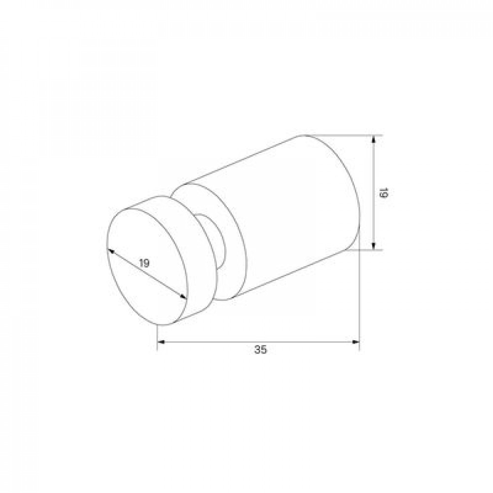 Комплект  одинарных крючков IDDIS Petite, матовое золото (PET2G01i41)