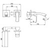 Смеситель для раковины Lemark Unit (LM4526C)