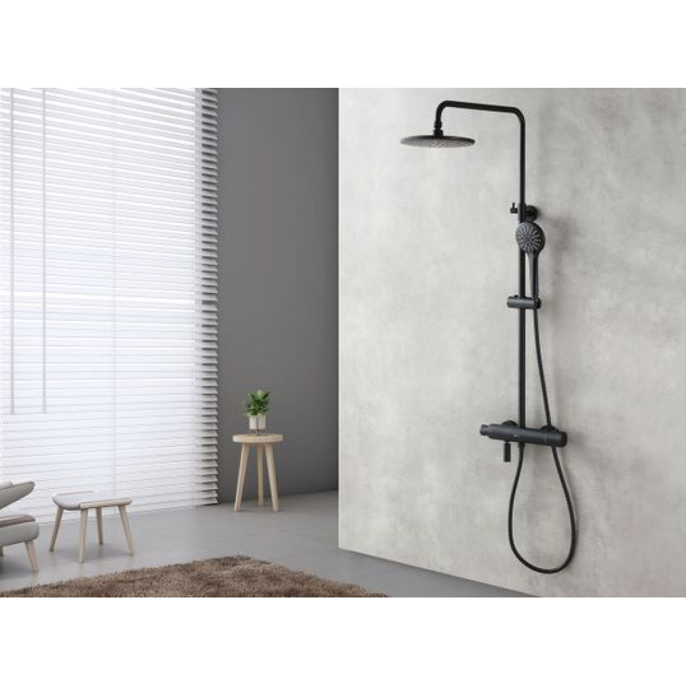 Душевая система Lemark Bronx (LM3772BL)