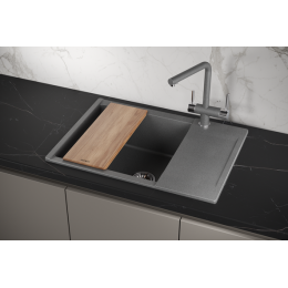 Кухонная мойка GRANULA ESTETICA (7003, ГРАФИТ)