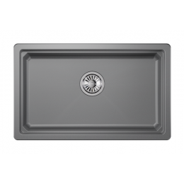 Кухонная мойка GRANULA Kitchen Space (7303U, АЛЮМИНИУМ)