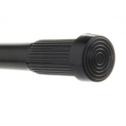 Карниз для ванной Fixsen раздвижной алюминий-черный 140-260 см (FX-51-000)