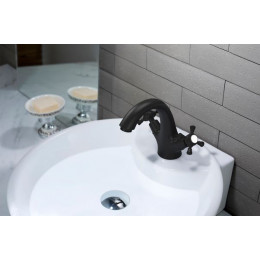 Смеситель для раковины Timo Nelson (1911/03F) черный
