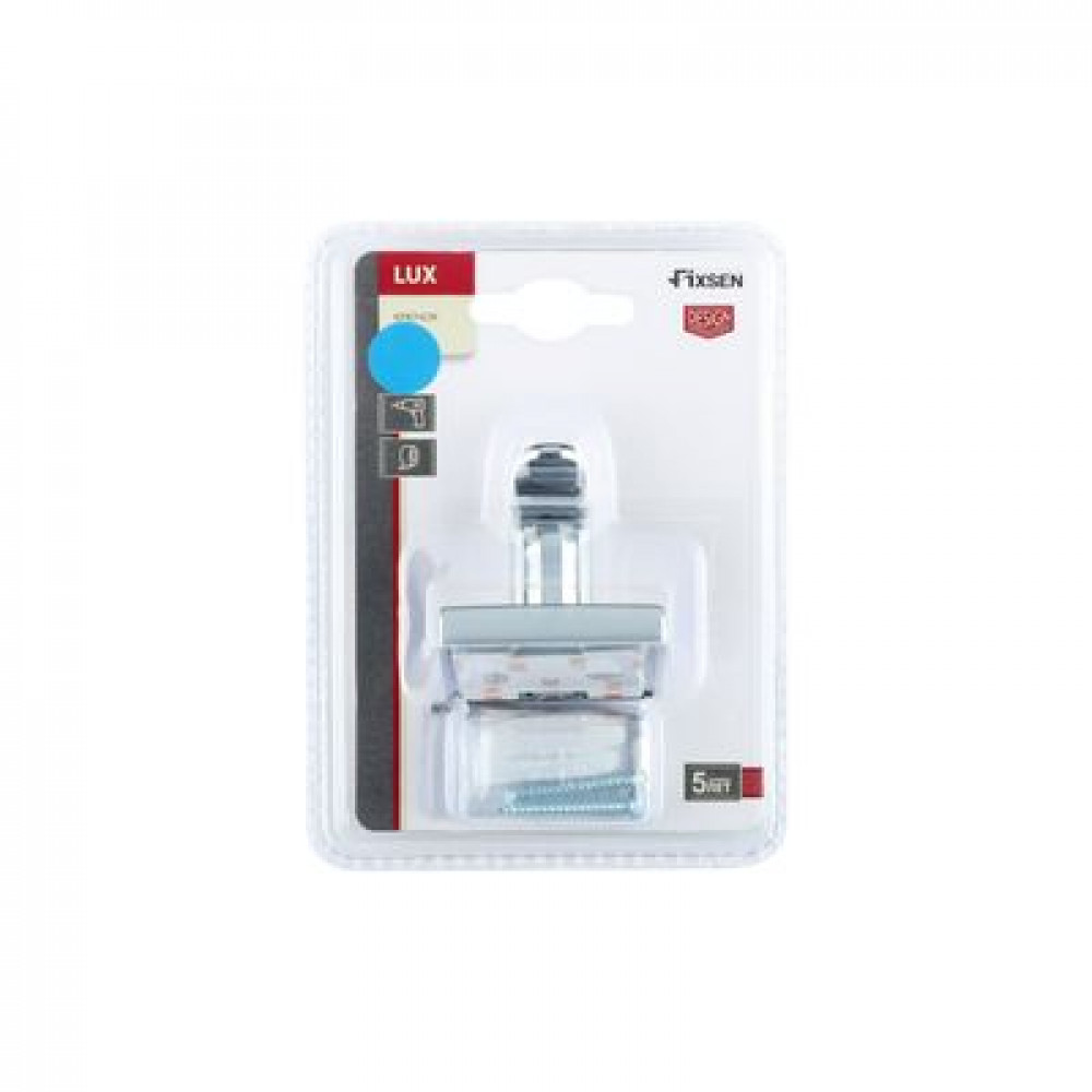 Крючок одинарный Fixsen Lux Chrome (FX-15005)