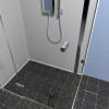 Душевой лоток TIMO Drain Protect 700 с двусторонней панелью PG20 под плитку, сатин (DP20700-PG20700)