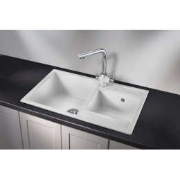 Кухонная мойка GRANULA (8201, АРКТИК)