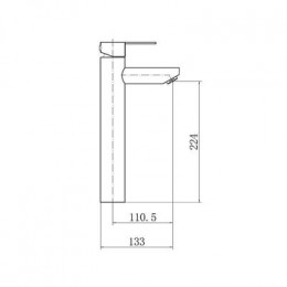 Смеситель для раковины FASHUN (A51201-7)