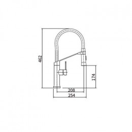 Смеситель для кухни FASHUN (A54501-7)