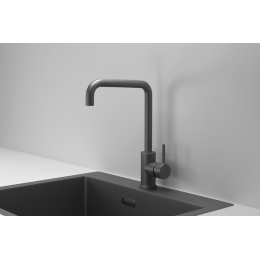 Смеситель для кухни GRANULA (7110, ГРАФИТ МАТОВЫЙ)