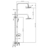 Душевая система Lemark Tropic (LM7002BL)