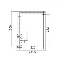 Смеситель для кухни FASHUN (A54901)