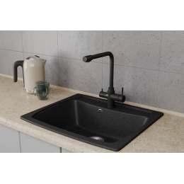 Смеситель для кухонной мойки с фильтром RUSH (MS9035-33Black)