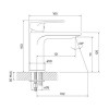 Смеситель для раковины IDDIS Edifice (EDISB00i01)