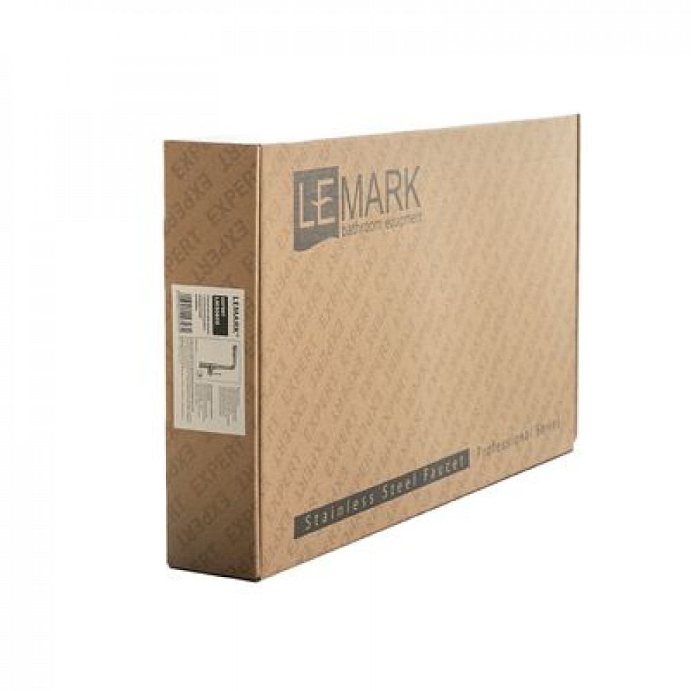 Смеситель Lemark Expert для кухни с вытягивающимся поворотным изливом (LM5085S)
