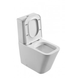 Унитаз-компакт безободковый D&K Berlin 610*345*825мм (DT1437016)