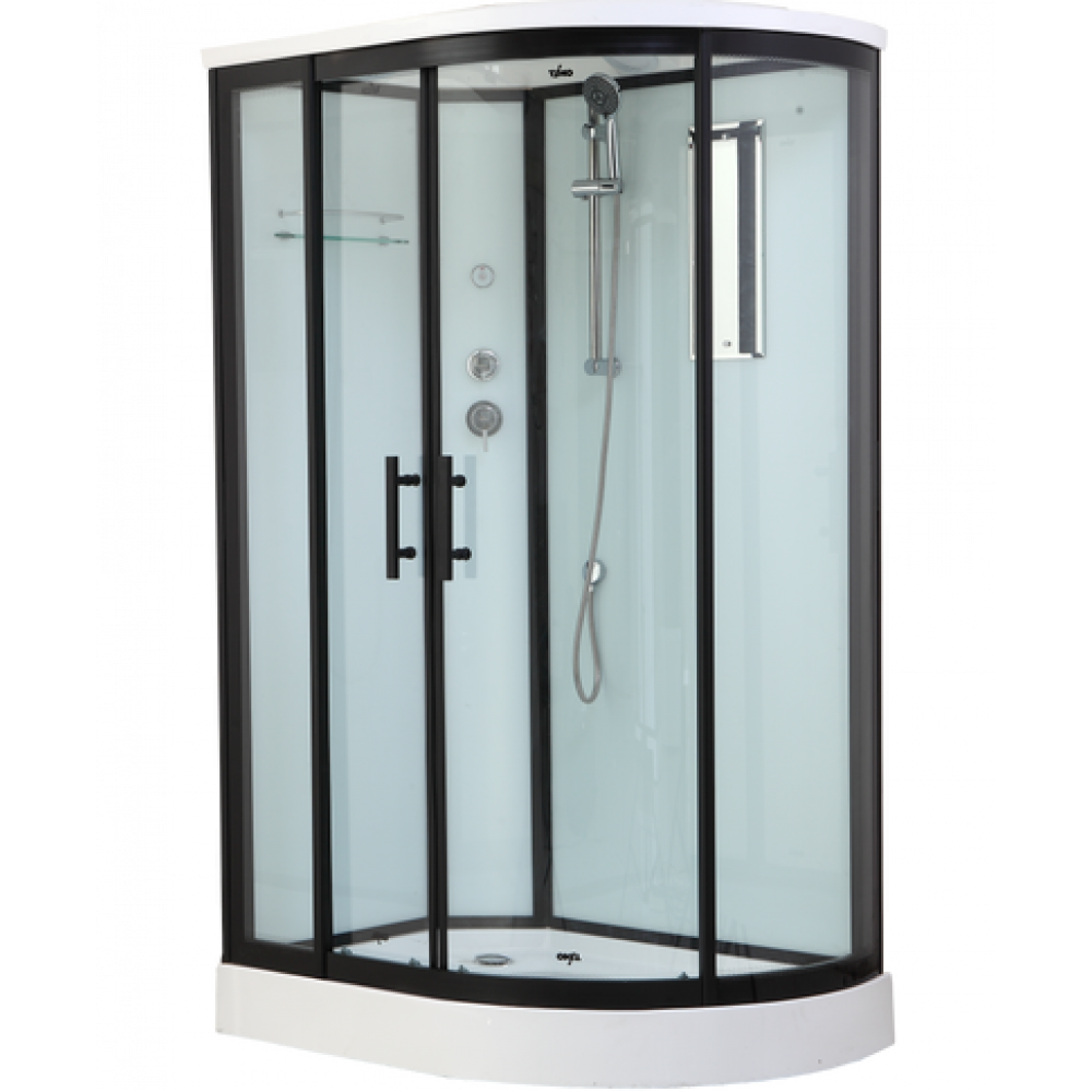 Душевая кабина Timo Standart Black 120*85*220  (T-6602BL)
