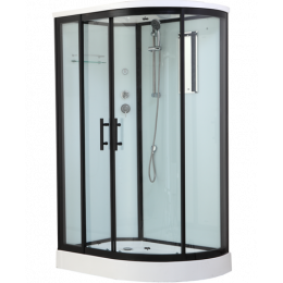 Душевая кабина Timo Standart Black 120*85*220  (T-6602BL)