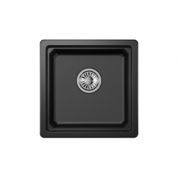 Кухонная мойка GRANULA Kitchen Space (4501U, ШВАРЦ)