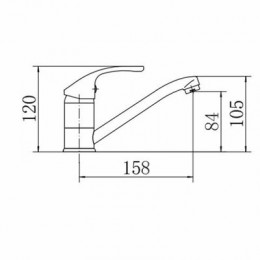 Смеситель для кухни FASHUN (A4536)