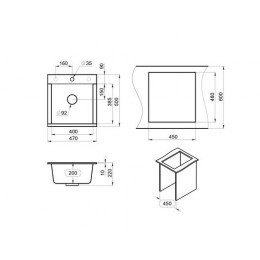 Кухонная мойка GRANULA ESTETICA (4701, ТУРМАЛИН)