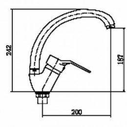 Смеситель для кухни FASHUN (A4163-2)