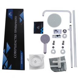 Душевая система, белая, FASHUN (A52401-8A)