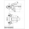 Смеситель для душа DK Berlin Humboldt (DA1433212)