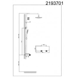 Душевая система DK Bayern Potsdam (DA2193701B17)
