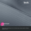 Штора для ванной, 200х180 см, Полиэстер, серый IDDIS (DW03P18i11)