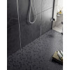 Душевой лоток TIMO Drain System 1000 с двусторонней панелью "plate" под плитку, Хром (DS230210/00)