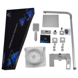 Душевая система, сатин, Fashun (A52417)