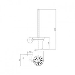 Ершик FASHUN, сатин (A51510)