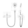 Смеситель Lemark Minima (LM3814C) для ванны