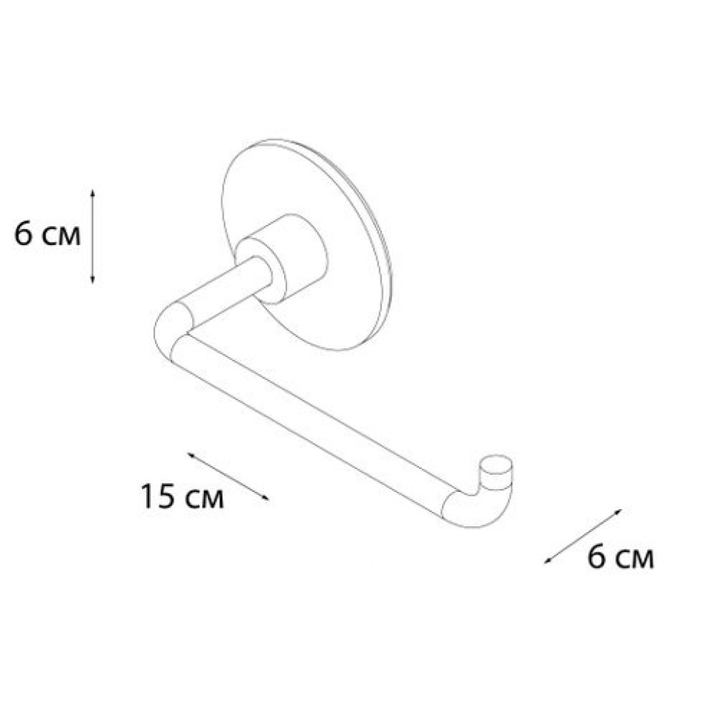 Бумагодержатель FIXSEN Round (FX-92110)