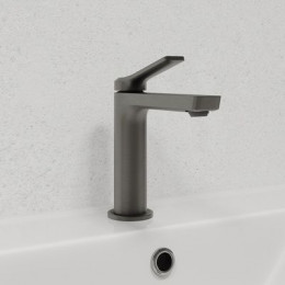 Смеситель для умывальника IDDIS Parker матовый графит (PARGM00i01)